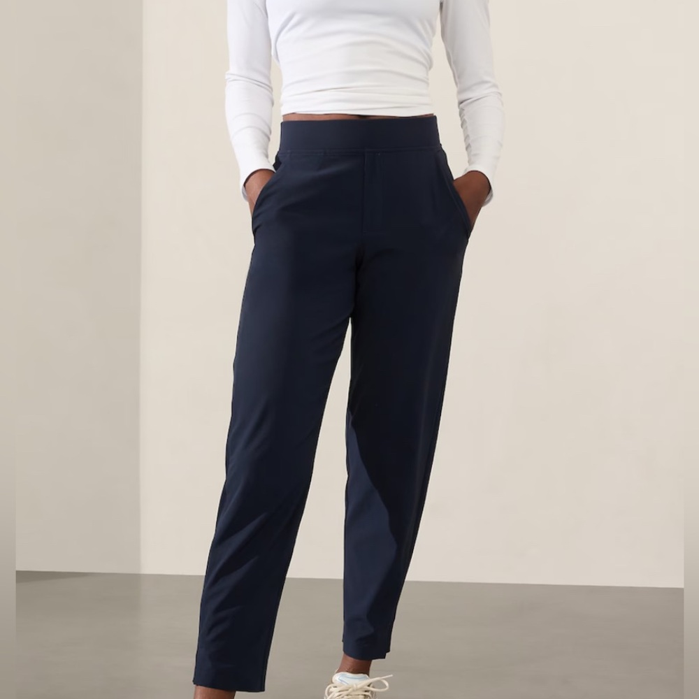 Athleta Brooklyn Ankle Pant Size 2 Navy
